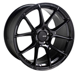 Enkei 522-780-8045BK - TS-V 17x8 5x100 45mm Offset 72.6mm Bore Gloss Black Wheel