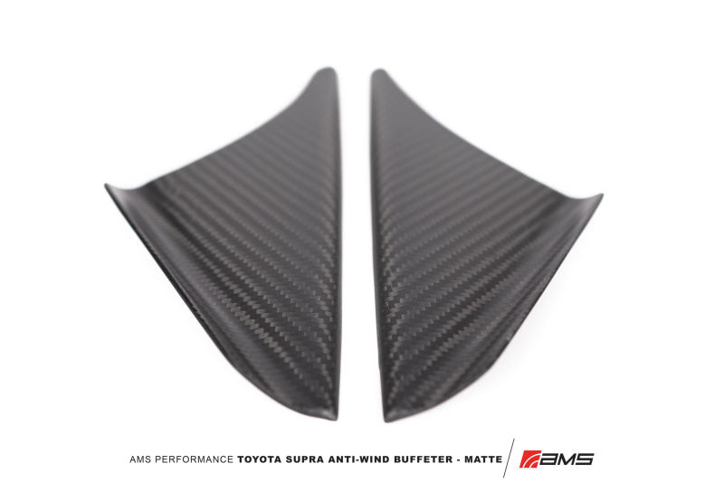 AMS AMS.38.06.0002-2 - Performance 2020+ Toyota GR Supra Anti-Wind Buffeting KitMatte Carbon