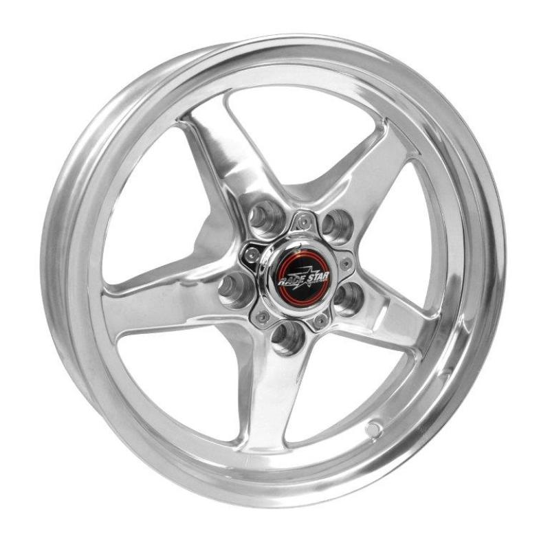 Race Star 92 Drag Star 15x3.75 5x4.50bc 1.25bs Direct Drill Polished Wheel - free shipping - Fastmodz