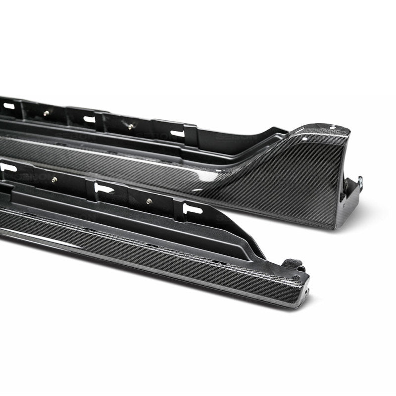 Seibon SS17HDCVR-OE FITS 2017 Honda Civic Type R OEM Carbon Fiber Side Skirts