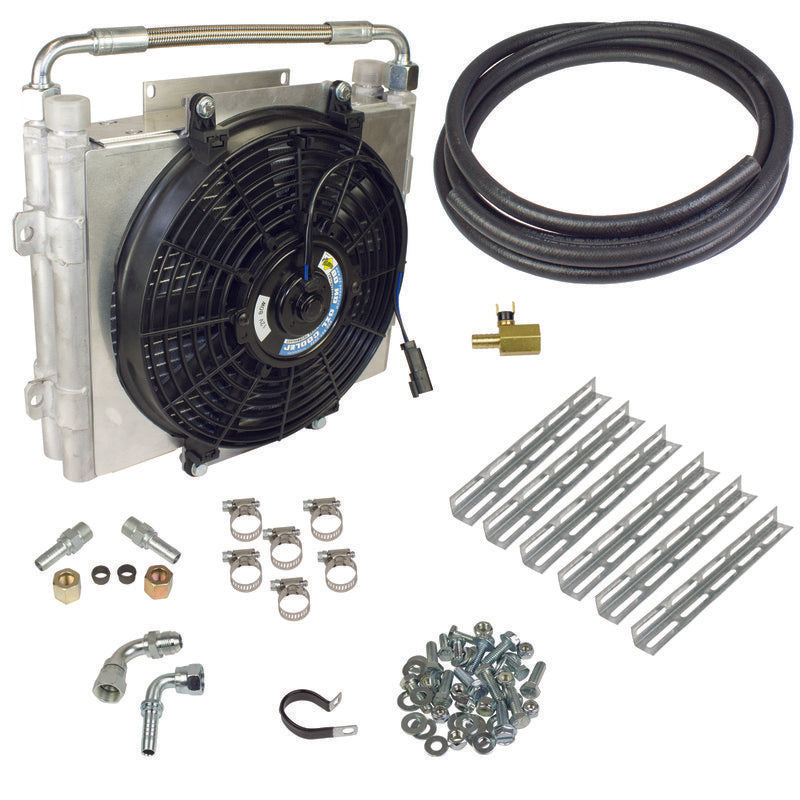 BD Diesel 1030606-DS-12 BD Diesel Xtrude Double Stacked Transmission Cooler Kit - Universial 1/2in Tubing - free shipping - Fastmodz