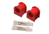 Energy Suspension 8.5133R - 87-92 Toyota Supra Red 27mm Front Sway Bar Bushing Set