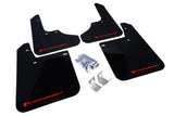 Rally Armor MF2-UR-BLK/RD FITS: 1993-2001 Subaru Impreza UR Black Mud Flap w/ Red Logo