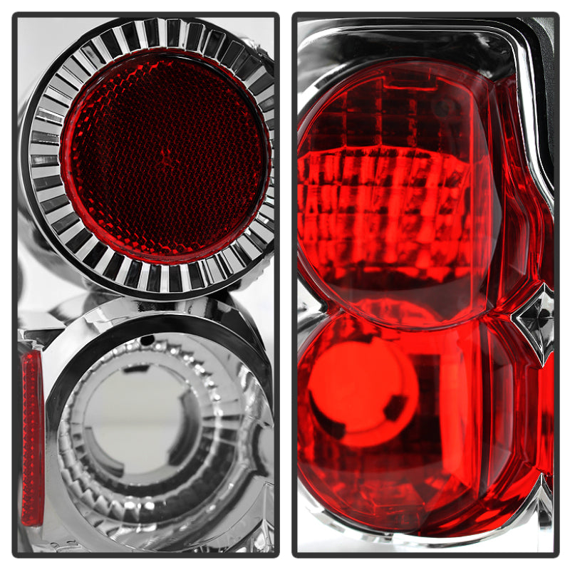 SPYDER 5003317 - Spyder Ford F150 87-96/Ford Bronco 88-96 Euro Style Tail Lights Chrome ALT-YD-FF15089-C