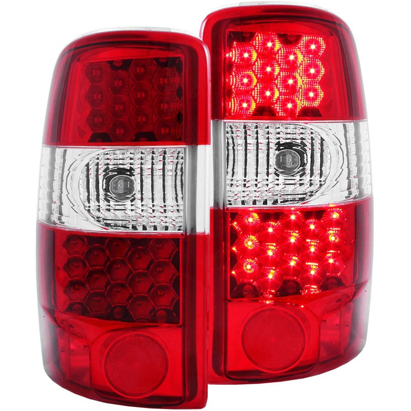 ANZO 311001 FITS 2000-2006 Chevrolet Suburban LED Taillights Red/Clear