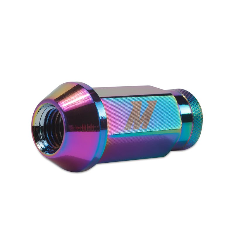 Mishimoto MMLG-15-20LNC - Aluminum Locking Lug Nuts M12x1.5 20pc Set Neo Chrome