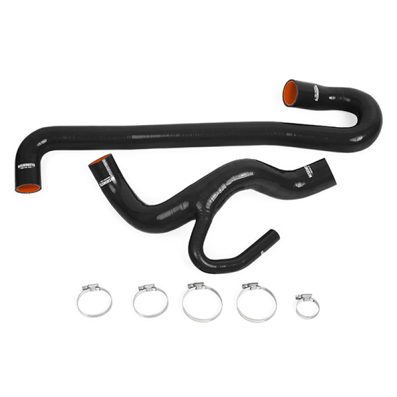 Mishimoto MMHOSE-WK2-12BK FITS 12+ Jeep Grand Cherokee SRT8 6.4L V8 Black Silicone Radiator Hose Kit