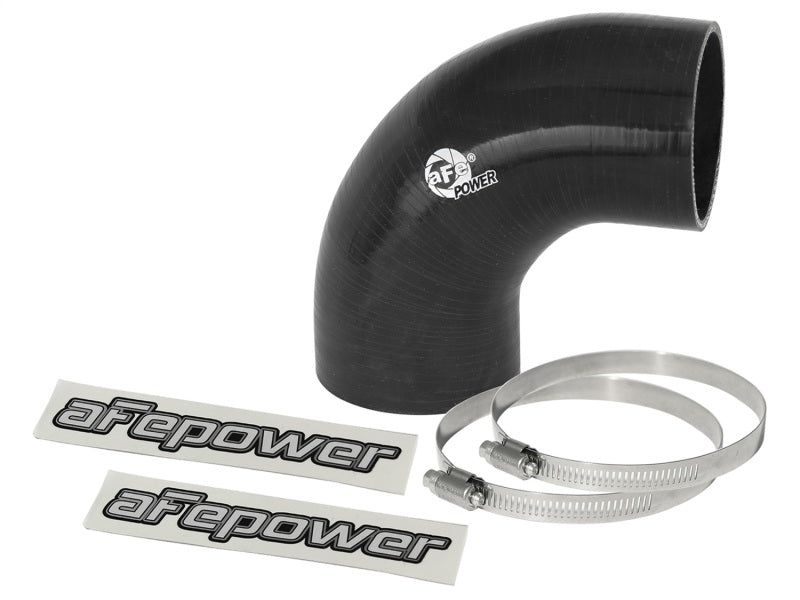 aFe 59-00059 FITS Magnum FORCE CAI Univ. Silicone Coupling Kit (2.75in. ID / 3in. L) 90 Deg. Elbow Coupler - Black