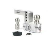 Weigh Safe WS4-2 FITS 4in Drop Hitch w/Built-In Scale & 2in Shank (10K/12.5K GTWR) - Aluminum