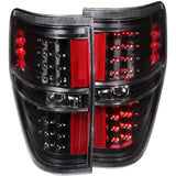 ANZO 311145 FITS: 2009-2014 Ford F-150 LED Taillights Black