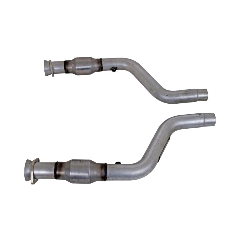 BBK 1796 FITS 05-15 Dodge Challenger Charger Short Mid X Pipe w Catalytic Converters 2-3/4 For LT Headers