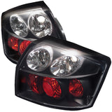 SPYDER 5000002 - Spyder 02-05 Audi A4 (Excl Convertible/Wagon) Euro Style Tail LightsBlack (ALT-YD-AA402-BK)