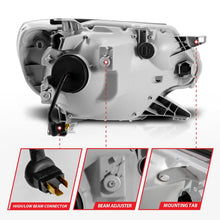 Load image into Gallery viewer, ANZO 111556 FITS 12-15 Toyota Tacoma Projector Headlightsw/ Light Bar Switchback Black Housing
