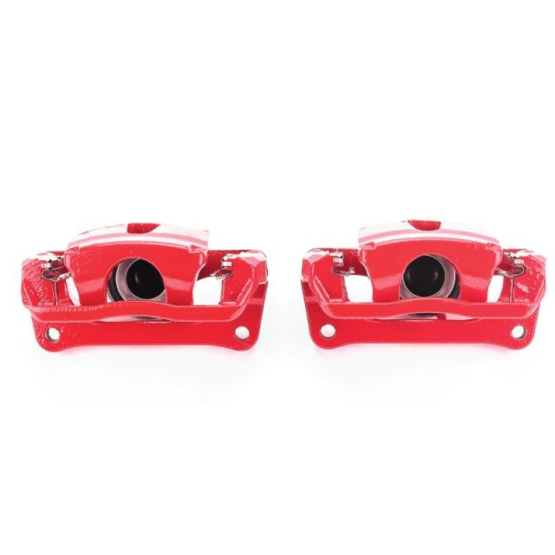 Power Stop 12-17 Ford F-150 Rear Red Calipers w/Brackets - Pair - free shipping - Fastmodz