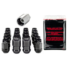 Load image into Gallery viewer, McGard 5 Lug Hex Install Kit w/Locks (Cone Seat Nut / Bulge) M12X1.5 / 3/4 Hex / 1.45in. L - Black