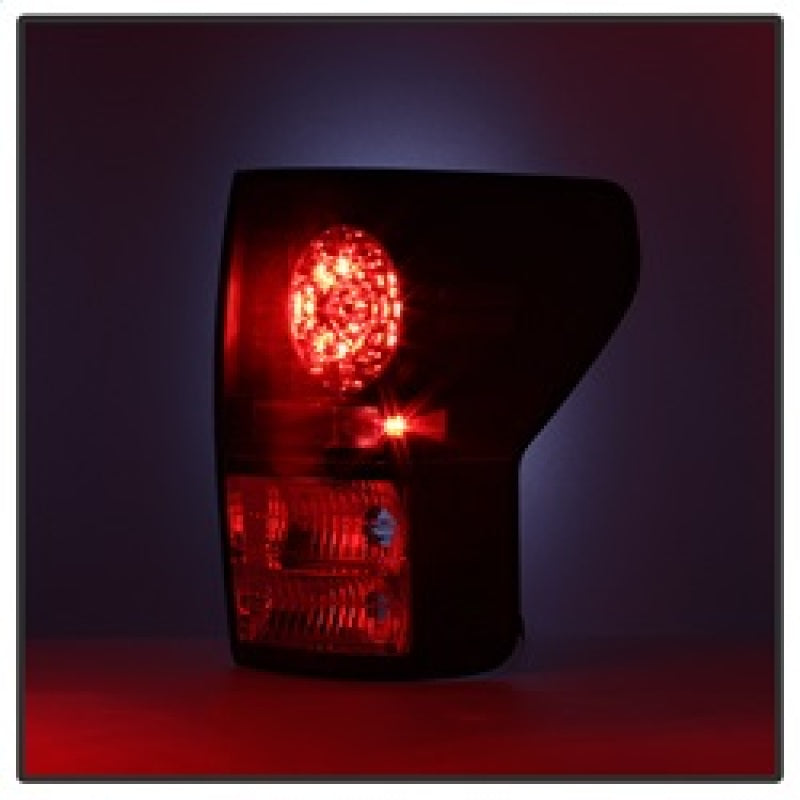 SPYDER 5029584 - Spyder Toyota Tundra 07-13 LED Tail lights Black ALT-YD-TTU07-LED-BK