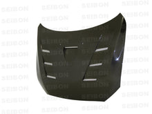 Load image into Gallery viewer, Seibon HD0809MITEVOX-TS FITS 08-12 Mitsubishi Evo X TS-style Carbon Fiber Hood