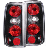 ANZO 211010 FITS: 2000-2006 Chevrolet Suburban Taillights Black