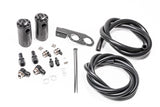 Radium Engineering 20-0729-FL - Dual Catch Can Kit Nissan Z33 V35 VQ35DE/HR Fluid Lock
