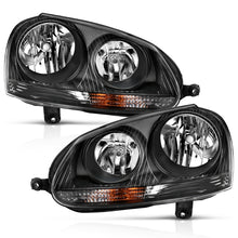 Load image into Gallery viewer, ANZO 121542 -  FITS: 2006-2009 Volkswagen Us Rabbit Crystal Headlight Black (Halogen Only)