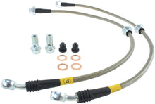 Load image into Gallery viewer, Stoptech 950.42009 -StopTech 89-1/98 Nissan 240SX Stainless Steel Front Brake Lines