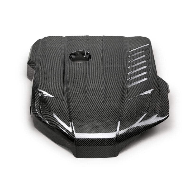 Seibon EC20TYSUP FITS 2020+ Toyota Supra (A90) Carbon Fiber Engine Cover