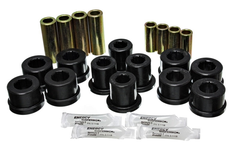 Energy Suspension 8.3126G - 87-92 Toyota Supra Black Front Control Arm Bushing Set