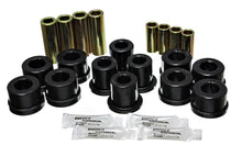 Load image into Gallery viewer, Energy Suspension 8.3126G - 87-92 Toyota Supra Black Front Control Arm Bushing Set