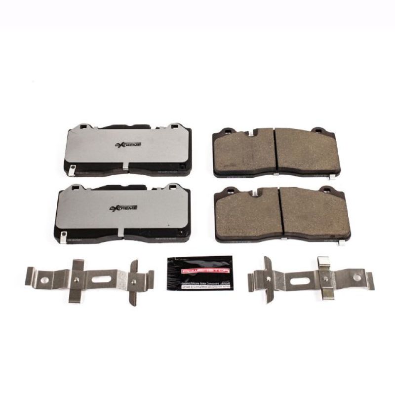 PowerStop Z26-1835 - Power Stop 16-19 Cadillac CTS Front Z26 Extreme Street Brake Pads w/Hardware