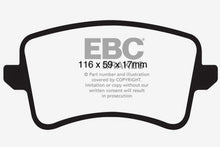 Load image into Gallery viewer, EBC 09-11 Audi A4 2.0 Turbo Greenstuff Rear Brake Pads