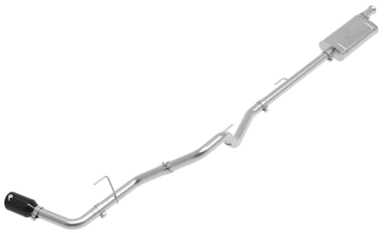aFe 49-48089-B FITS Apollo GT Series 2.5in 409SS 20-21 Jeep Gladiator (JT) V6-3.6L - Black Tip