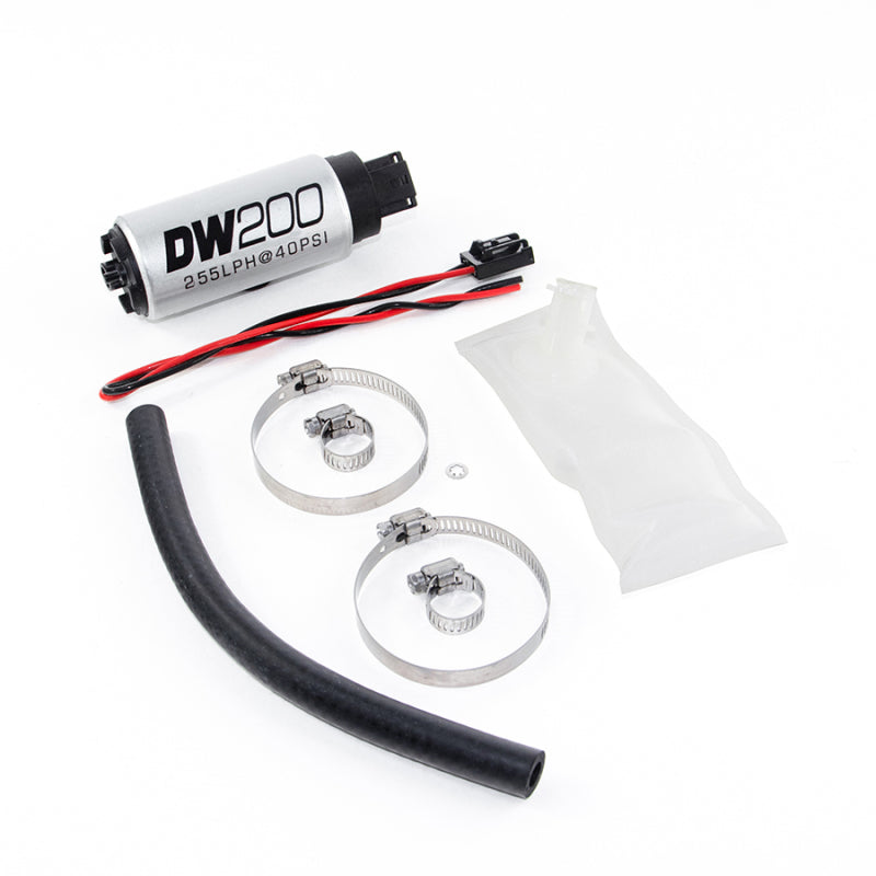 DeatschWerks 9-201-1023 - 90-96 Nissan 300zx (excl TT) 255 LPH DW200 In-Tank Fuel Pump w/ Install Kit