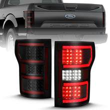 Load image into Gallery viewer, ANZO 311314 FITS: 18-19 Ford F-150 LED Taillight Black Housing Clear Lens Red Light Bar W/Sequential