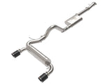 aFe 49-33138-C FITS 2021+ Ford Bronco L4-2.3L (t) / V6-2.7L (tt) Vulcan 3in. to 2.5in. SS Cat-Back - Carbon
