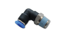 Load image into Gallery viewer, Vibrant 2667 FITS Male Elbow Pneumatic Vacuum Fitting (1/8in NPT Thread) - for use with 1/4in (6mm) OD tubing