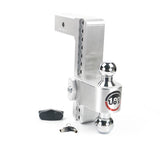 Weigh Safe CTB10-2.5 FITS 180 Hitch 10in Drop Hitch & 2.5in Shank (10K/18.5K GTWR) - Aluminum