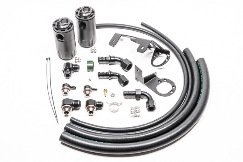 Radium Engineering 20-0751-FL - Dual Catch Can Kit MK5 Supra Fluid Lock