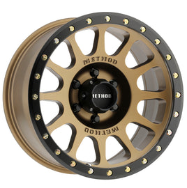 Method Wheels MR30589060918 FITS MR30589060918 -Method MR305 NV 18x9 +18mm Offset 6x5.5 108mm CB Method Bronze/Black Street Loc Wheel