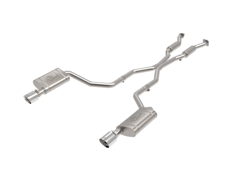 aFe 49-32086-P FITS 11-21 Dodge Durango V6-3.6L/V8-5.7L MACH Force-Xp 304 SS Cat-Back Exhaust System w/ Polished Tip