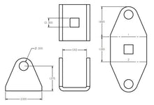 Load image into Gallery viewer, Ridetech Shockwave Eye-Stud Adapter