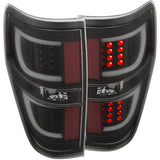 ANZO 311257 FITS: 2009-2013 Ford F-150 LED Taillights Black