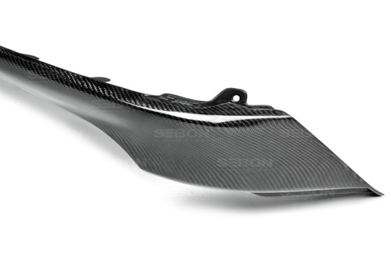 Seibon RL14LXIS-OE FITS 14 Lexus IS350 F Sport OEM-Style Carbon Fiber Rear Lip