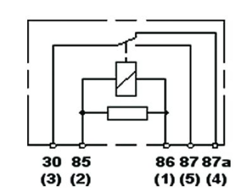 Hella 7794301 - Relay 12V 20/40A Spdt Res Wthr Bkt