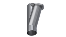 Load image into Gallery viewer, QTP 10250 - 2.5in Weld-On QTEC Exhaust Cutout Y-Pipe