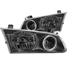 Load image into Gallery viewer, ANZO - [product_sku] - ANZO 2000-2001 Toyota Camry Crystal Headlights w/ Halo Black - Fastmodz