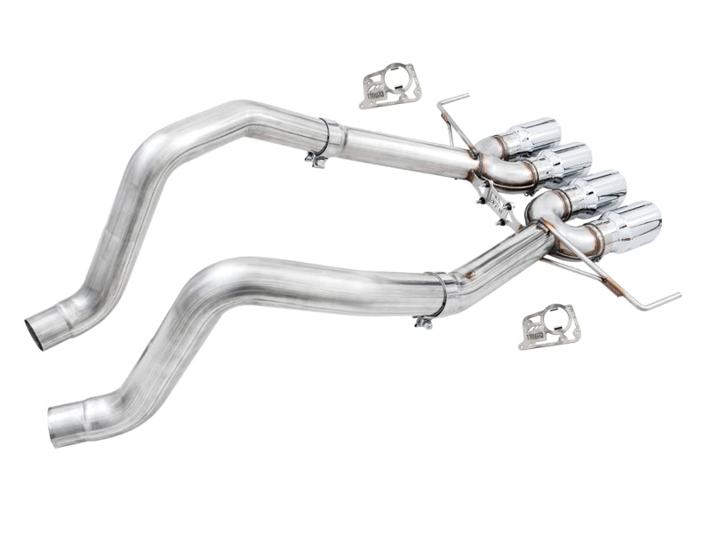 AWE Tuning 3020-42073 FITS 14-19 Chevy Corvette C7 Z06/ZR1 (w/o AFM) Track Edition Axle-Back Exhaust w/Chrome Tips