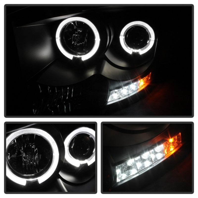 SPYDER 5010001 - Spyder Dodge Ram 1500 06-08/Ram 2500 06-09 Projector Headlights LED Halo LED Blk PRO-YD-DR06-HL-BK