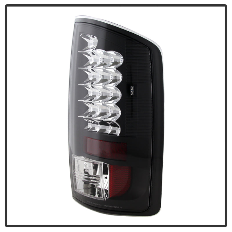 SPYDER 5002617 - Spyder Dodge Ram 07-08 1500/Ram 07-09 2500/3500 LED Tail Lights Black ALT-YD-DRAM06-LED-BK