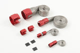 Mr Gasket 8090  -  Mr. Gasket Braided Hose Sleeve Kit-Red