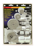 Mr Gasket 8092  -  Mr. Gasket Braided Hose Sleeve Kit-Silv